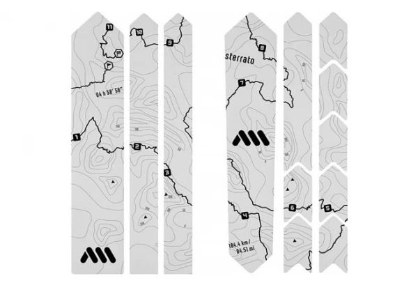 Kit De Protection All Mountain Style Extra Gravel/road Sterrato Noir 1 Kit De Protection All Mountain Style Extra Gravel/road Sterrato Noir