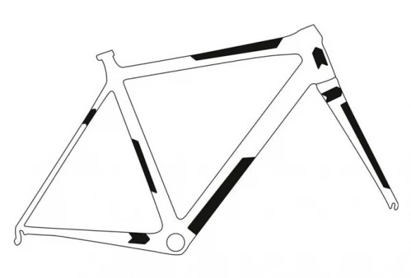 Kit De Protection All Mountain Style Extra Gravel/road Sterrato Noir 2 Kit De Protection All Mountain Style Extra Gravel/road Sterrato Noir – Image 2