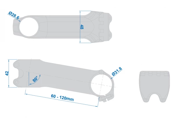 Potence Ritchey WCS Chicane B2 Pour Pivot 1-1/8'' - 10° / Noir Mat 7 Potence Ritchey WCS Chicane B2 Pour Pivot 1-1/8'' - 10° / Noir Mat – Image 7