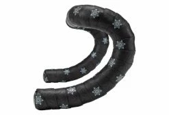 Ruban De Cintre Supacaz Super Sticky Kush Galaxy Argent/Noir Avec Bouchons