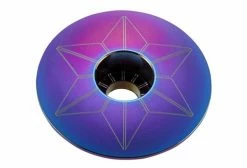 Capot De Direction Supacaz Star Capz Oil Slick (anodized)