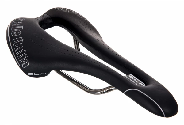 SELLE ITALIA Selle SLR SUPERFLOW 130 Noire 3 SELLE ITALIA Selle SLR SUPERFLOW 130 Noire – Image 3