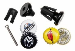 Embouts De Guidon SB3 Avec Insert Capsule De Bière Black