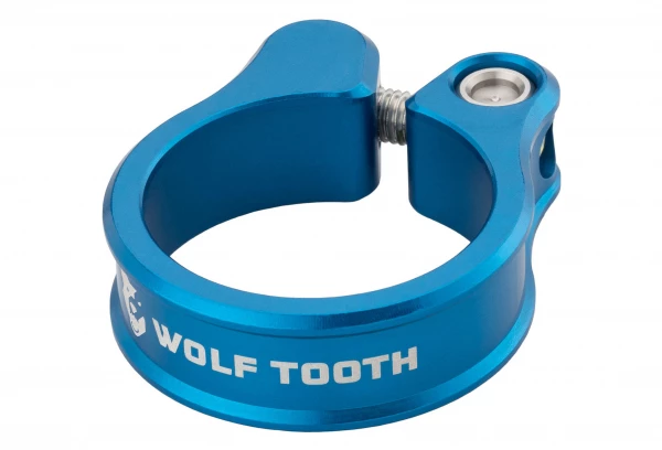 Collier De Selle Wolf Tooth Seatpost Clamp Bleu 1 Collier De Selle Wolf Tooth Seatpost Clamp Bleu