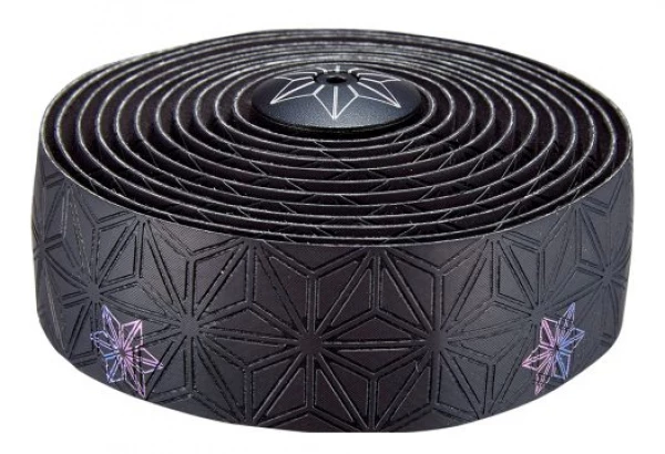 Ruban De Cintre Supacaz Super Sticky Kush Galaxy Noir/Rose Avec Bouchons Noir 4 Ruban De Cintre Supacaz Super Sticky Kush Galaxy Noir/Rose Avec Bouchons Noir – Image 4