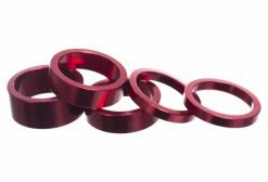 Entretoises De Direction Parts 8.3 Aluminium (x5) Rouge