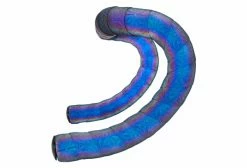 Ruban De Cintre Supacaz Bling Tape Reflet Oil Slick Avec Bouchons