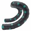 Ruban De Cintre Supacaz Super Sticky Kush Galaxy Noir/Celeste Avec Bouchons