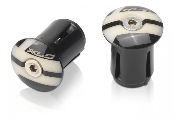 Embouts De Guidon XLC GR-02 Noir 1 Embouts De Guidon XLC GR-02 Noir