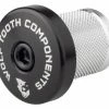 Expandeur Wolf Tooth Compression Plug With Integrated Spacer Stem Cap 1 1/8'' Noir