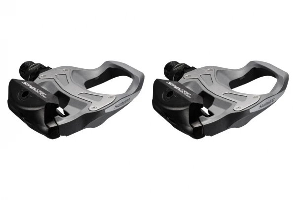 SHIMANO Paire De Pédales PD-R550 SPD SL Gris 1 SHIMANO Paire De Pédales PD-R550 SPD SL Gris