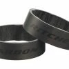 Entretoises De Direction Ritchey 1-1/8'' Carbone (x2) Noir
