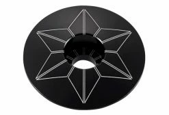 Capot Jeu De Direction Supacaz Star Capz Noir (powder Coated)