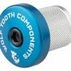 Expandeur Wolf Tooth Compression Plug With Integrated Spacer Stem Cap 1 1/8'' Bleu