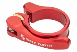 Collier De Selle à Serrage Rapide Wolf Tooth Seatpost Clamp Quick Release Rouge