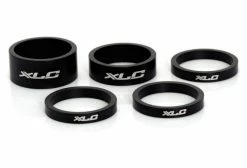 SET DE 5 ENTRETOISES DE DIRECTION XLC NOIR MAT