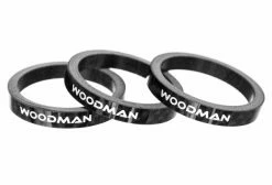 Entretoises De Direction Woodman Carbone 5mm (x3)