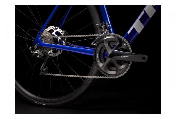 Vélo De Route Trek Emonda SL 5 Shimano 105 11V 700 Bleu 2023 Gris / Rouge 10 Vélo De Route Trek Emonda SL 5 Shimano 105 11V 700 Bleu 2023 Gris / Rouge – Image 10