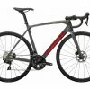 Vélo De Route Trek Emonda SL 5 Shimano 105 11V 700 Gris Lithium 2023 Gris / Rouge