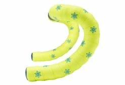 Ruban De Cintre Supacaz Super Stiky Kush Galaxy Jaune Fluo Bleu