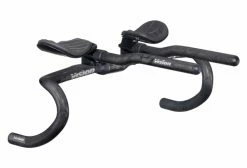 Cintre Aéro Vision Metron 4D Flat M.A.S. S-Bend 31.8 Mm Carbone Noir