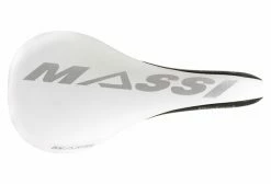 Selle Massi Profast Carbon Titane Blanc