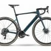 Vélo De Route Électrique BMC Roadmachine AMP One Sram Force ETap AXS 12V 350 Wh 700 Mm Bleu Petrol Turquoise 2023
