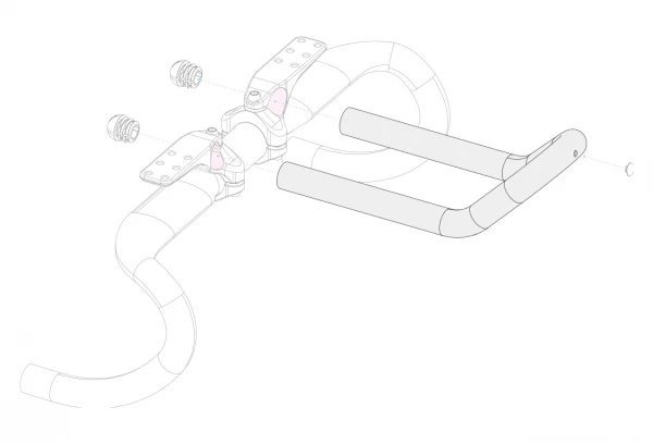 Profile Design Prolongateur Profil Design 45AR Aluminium Noir 3 Profile Design Prolongateur Profil Design 45AR Aluminium Noir – Image 3