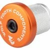 Expandeur Wolf Tooth Compression Plug With Integrated Spacer Stem Cap 1 1/8'' Orange