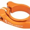 Collier De Selle à Serrage Rapide Wolf Tooth Seatpost Clamp Quick Release Orange