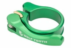Collier De Selle à Serrage Rapide Wolf Tooth Seatpost Clamp Quick Release Vert