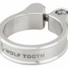 Collier De Selle Wolf Tooth Seatpost Clamp Nickel