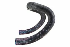 Ruban De Cintre Supacaz Super Sticky Kush Star Fade Bling Oil Slick Avec Bouchons