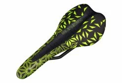 Selle SUPACAZ Scorch Carbon Jaune Fluo