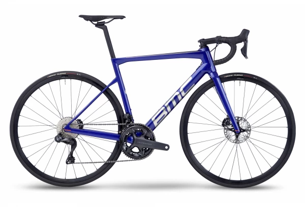 Vélo De Route BMC Teammachine SLR Three Shimano Ultegra Di2 12V 700 Mm Bleu Sparkling 2023 1 Vélo De Route BMC Teammachine SLR Three Shimano Ultegra Di2 12V 700 Mm Bleu Sparkling 2023