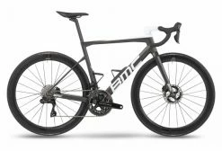 Vélo De Route BMC Teammachine SLR01 Two Shimano Dura-Ace Di2 12V 700 Mm Gris Carbon Blanc 2023