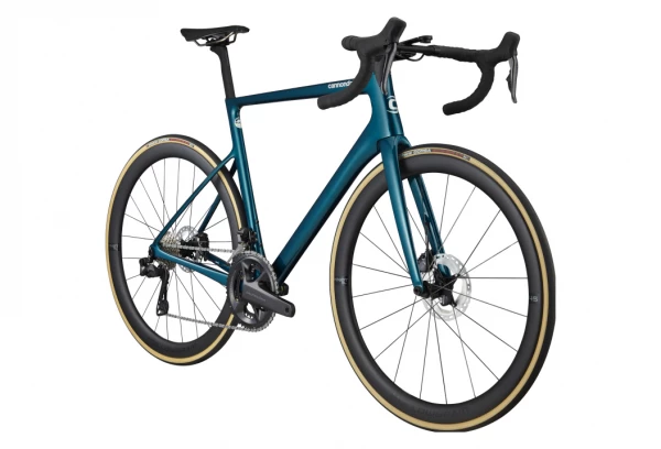 Produit Reconditionné - Vélo De Route Cannondale SuperSix Evo Hi-MOD Disc Shimano Ultegra Di2 12V 700 Mm Deep Teal 2022 Bleu 2 Produit Reconditionné - Vélo De Route Cannondale SuperSix Evo Hi-MOD Disc Shimano Ultegra Di2 12V 700 Mm Deep Teal 2022 Bleu – Image 2