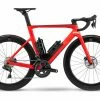 Vélo De Route BMC Timemachine Road 01 Four Shimano Ultegra Di2 11V Rouge