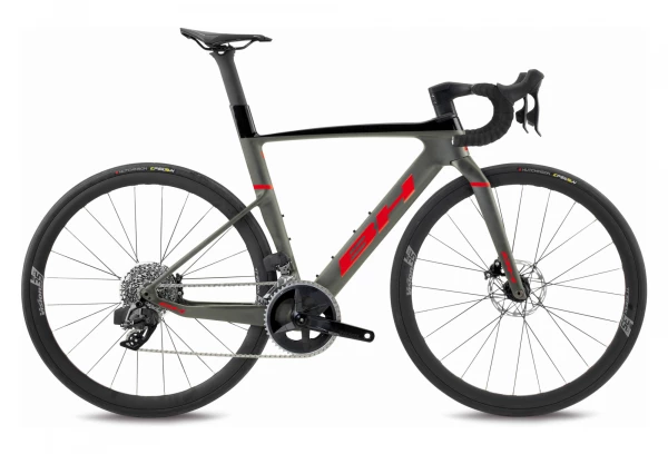 Vélo De Route BH Aerolight 6.0 Sram Rival ETap AXS 12V 700 Mm Gris / Rouge 2022 1 Vélo De Route BH Aerolight 6.0 Sram Rival ETap AXS 12V 700 Mm Gris / Rouge 2022